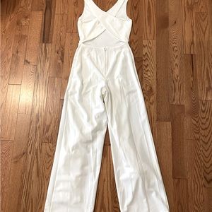 White jumpsuit